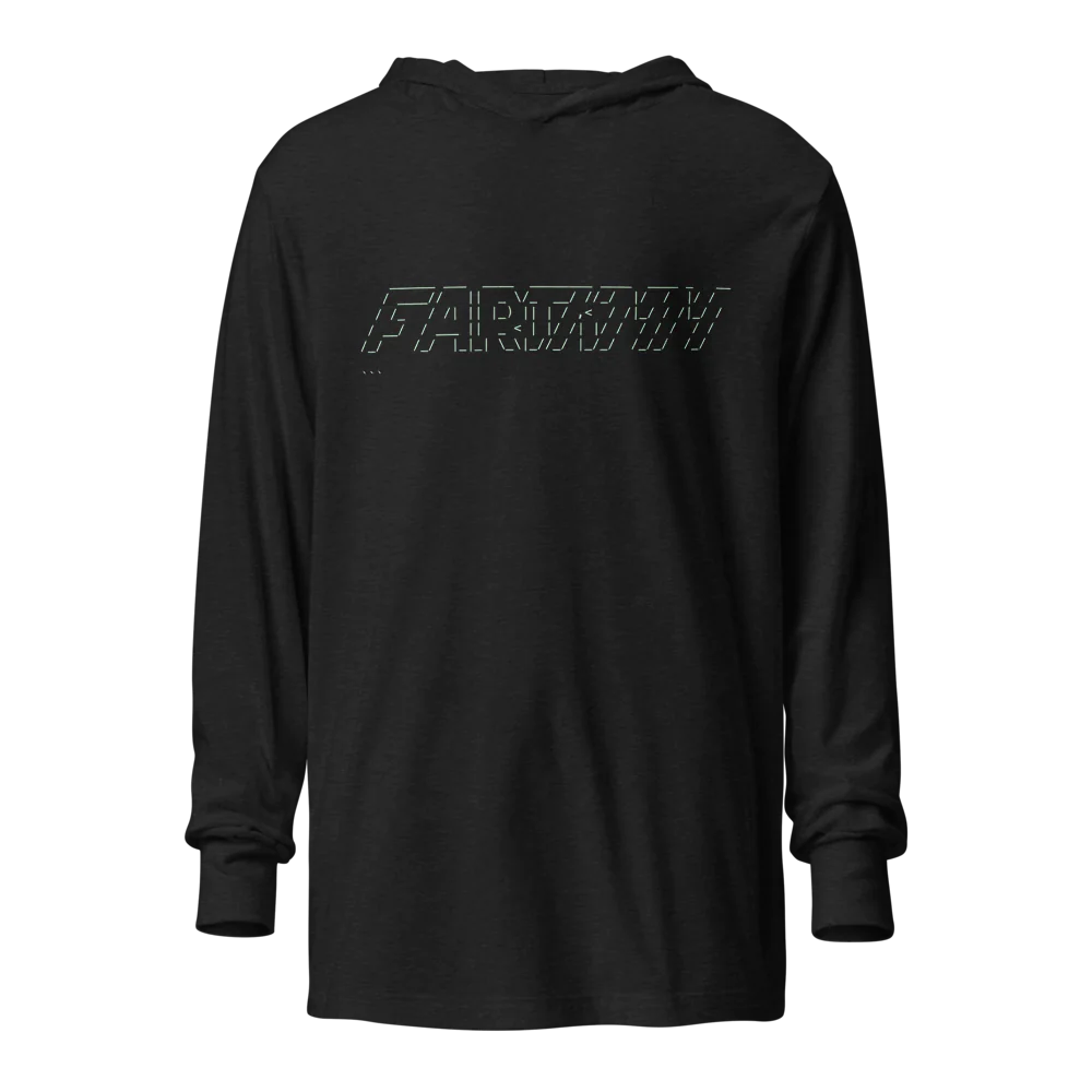 FARTCOIN hooded long sleeve