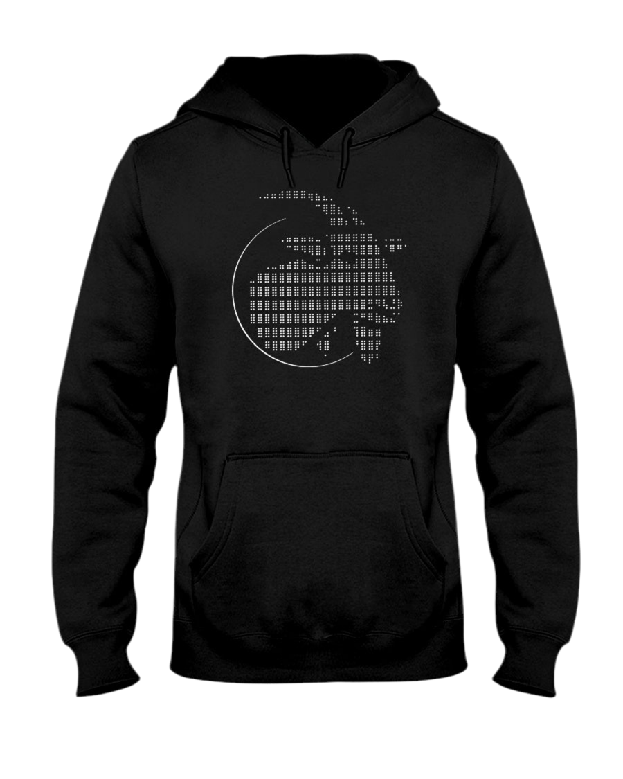 Goatse Black Cotton Hoodie