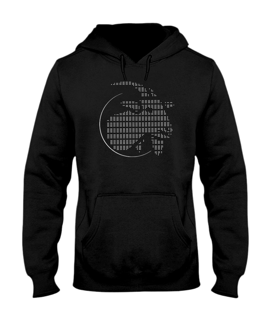 Goatse Black Cotton Hoodie