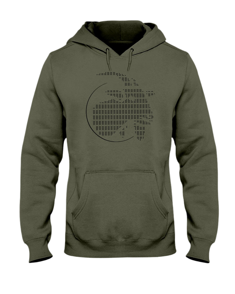 Goatse Green Cotton Hoodie