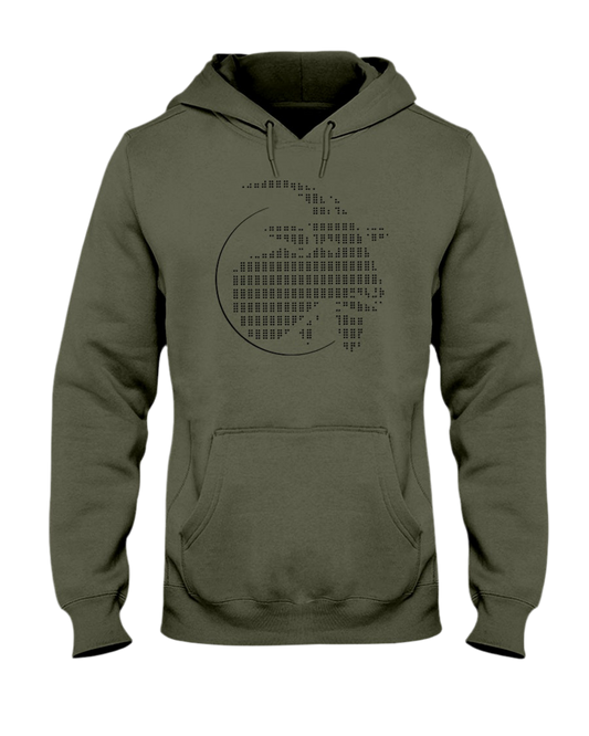 Goatse Green Cotton Hoodie